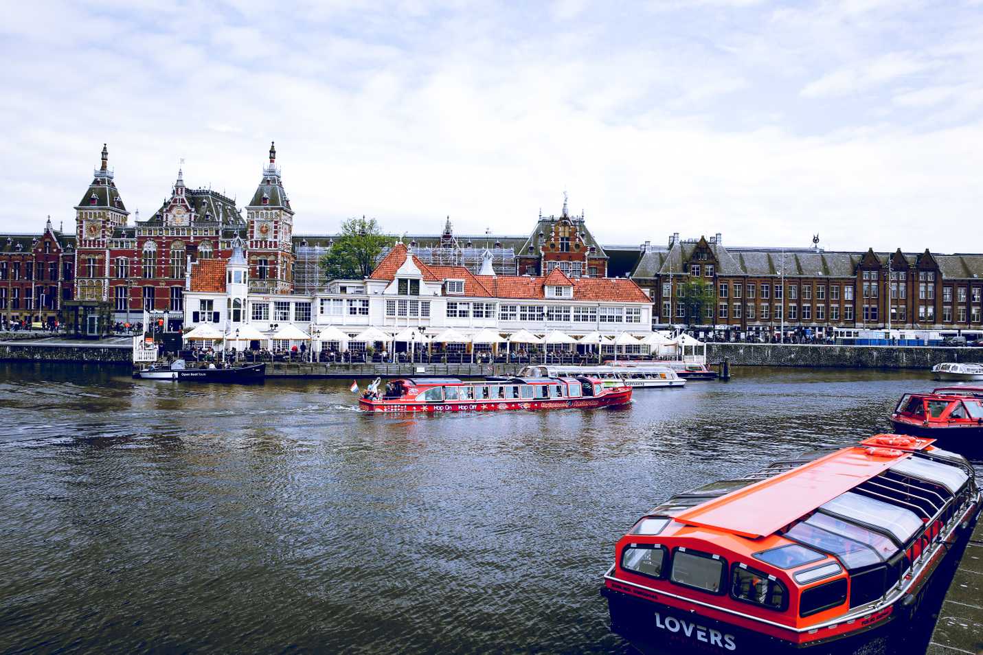 Amsterdam train station