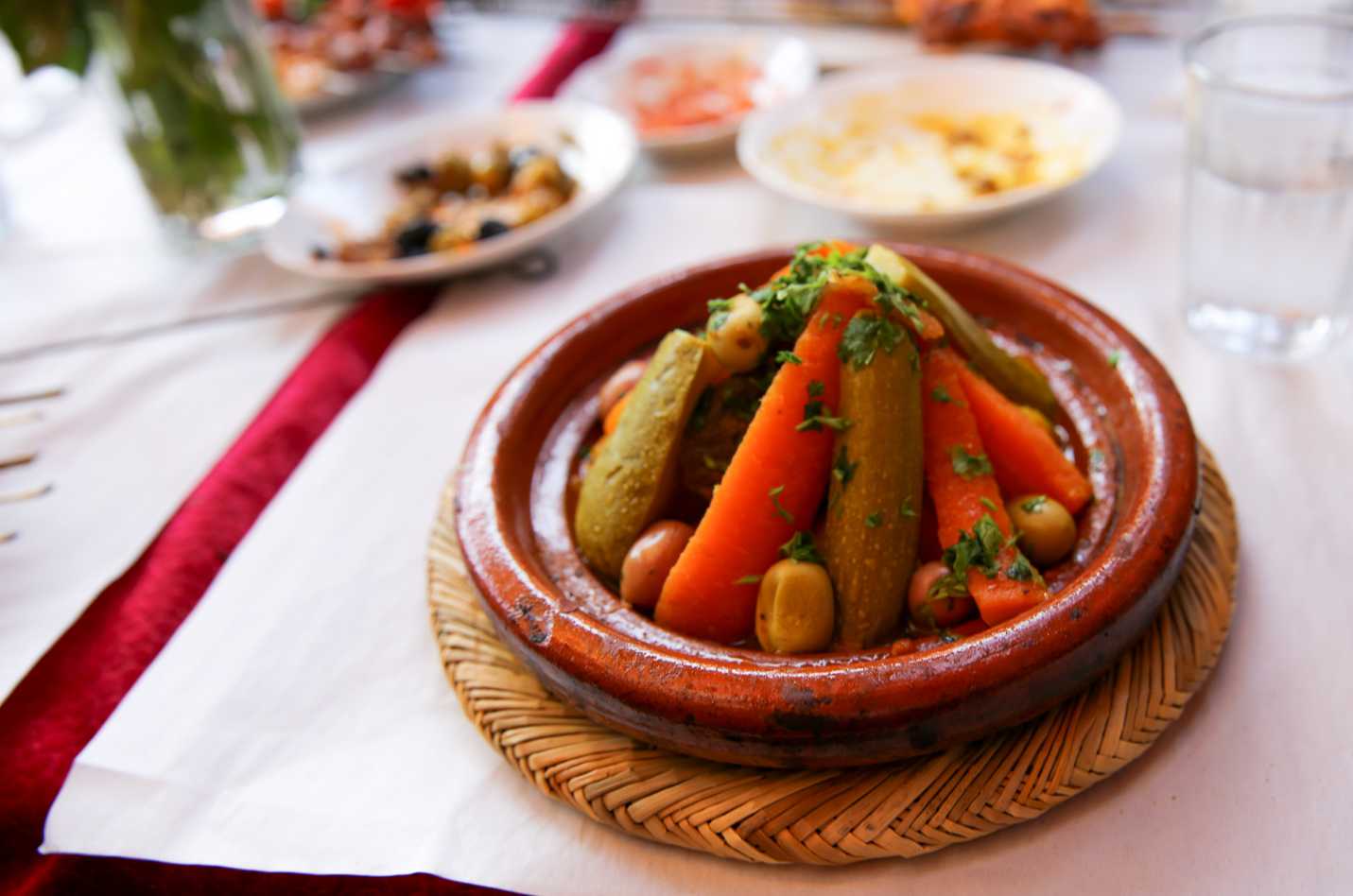 Tajine at local restaurant