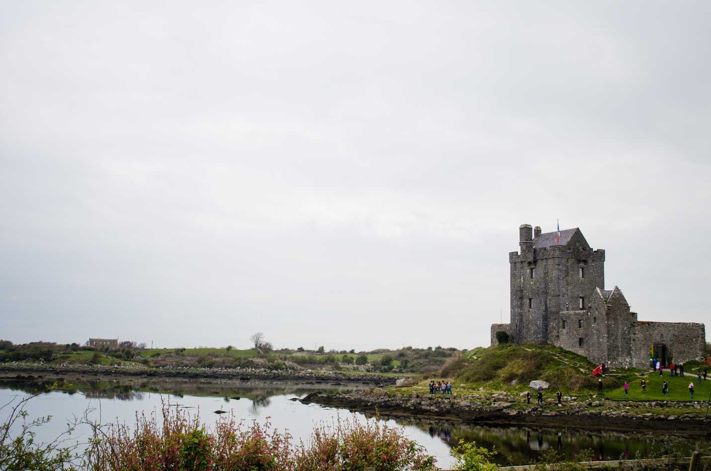 Looking out at Dunguaire Castle