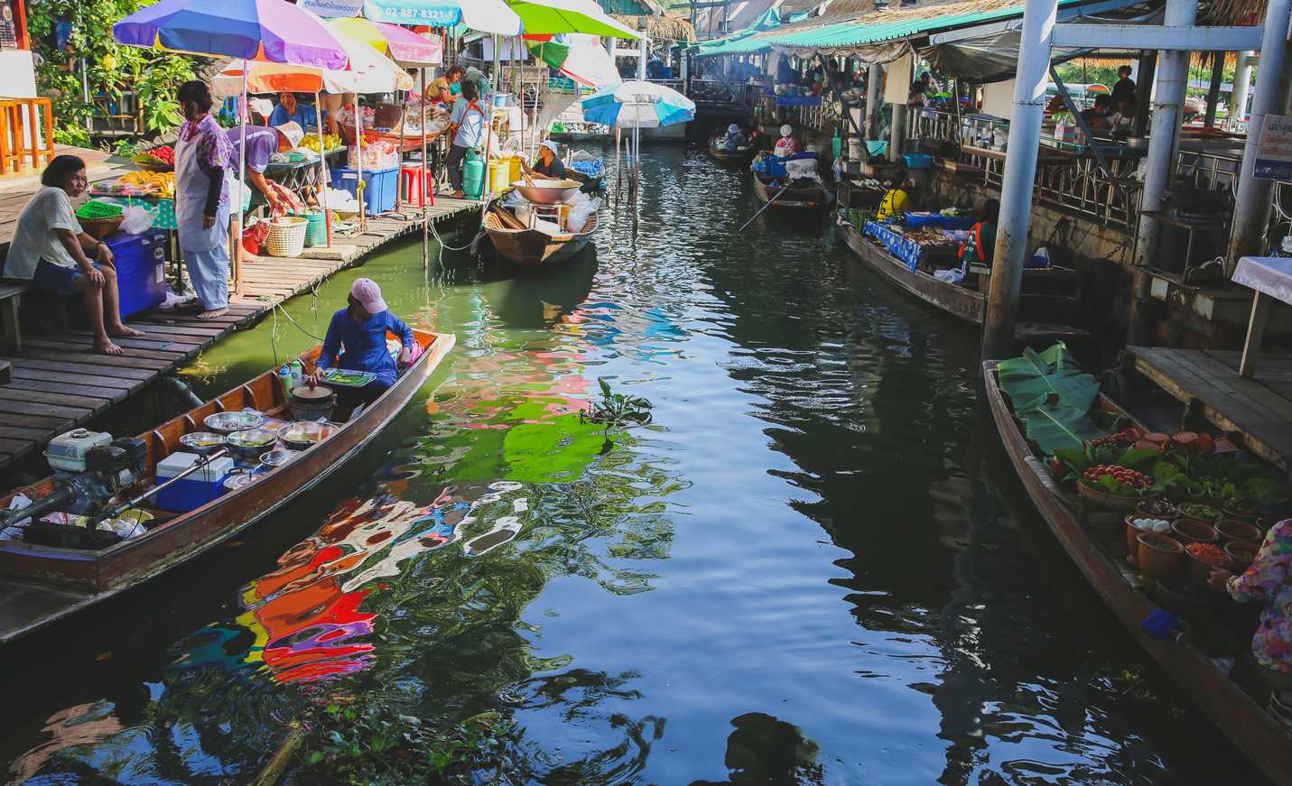 Taling Chan Floating Market