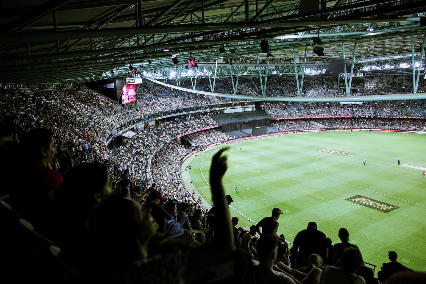 Local cricket match in Melbourne