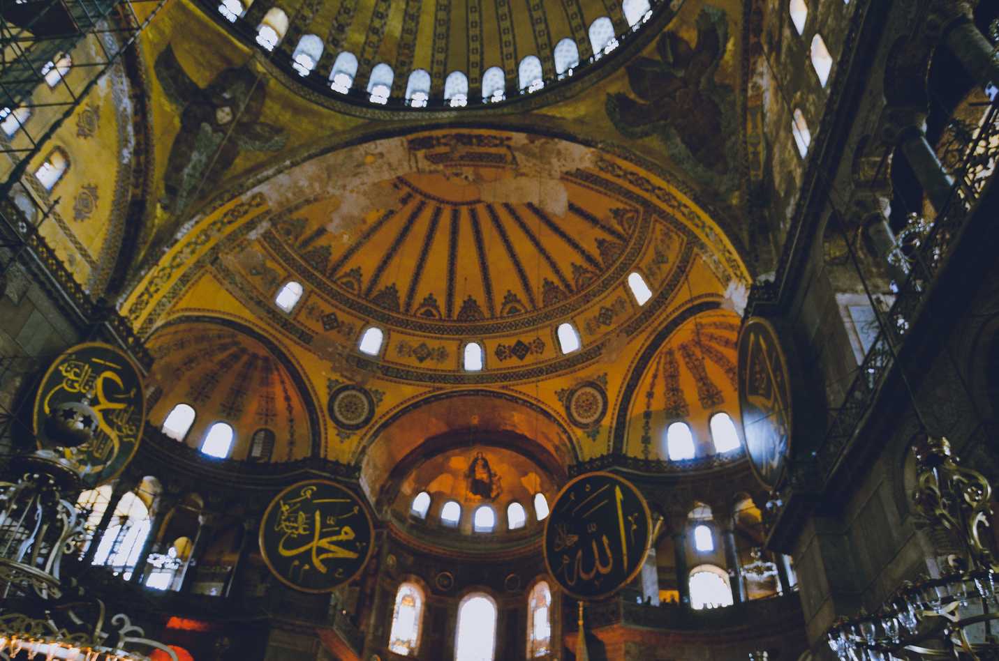 Ceiling at Hagia Sofia