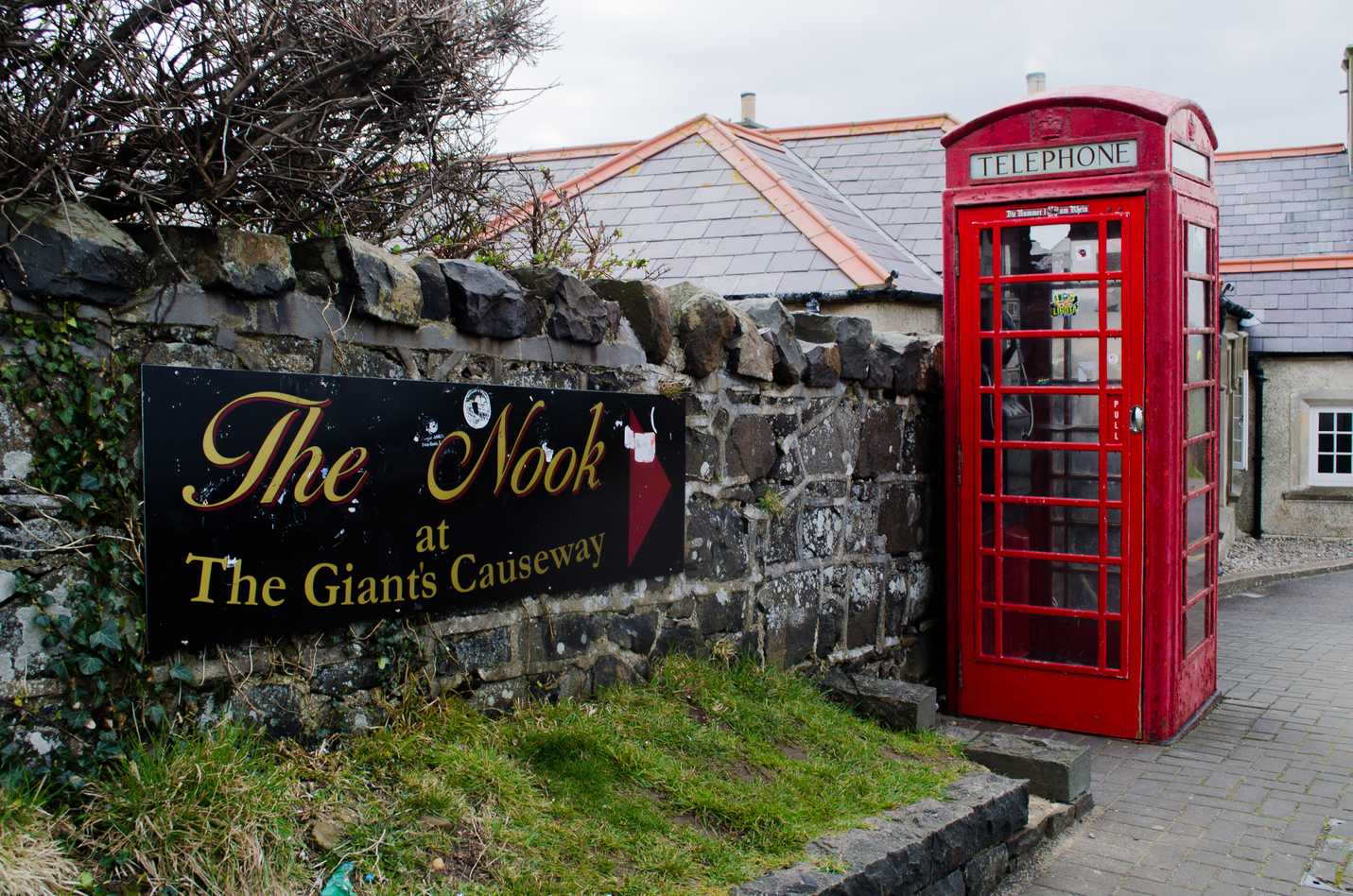 The Nook, a great place to grab some breakfast before visiting Giant's Causeway