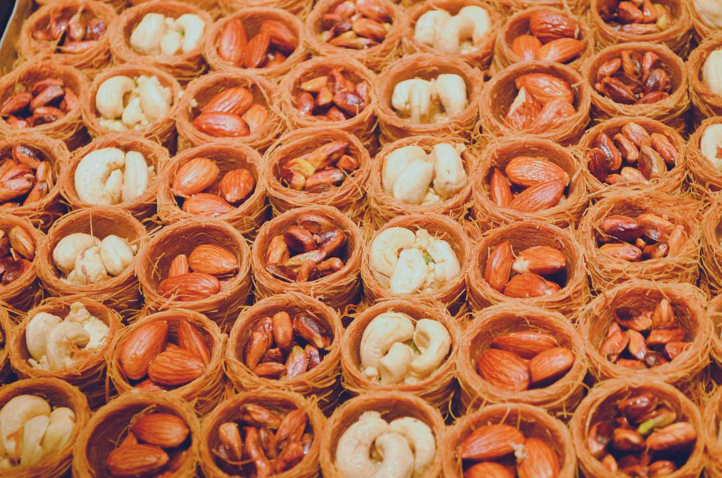 Nut pastries