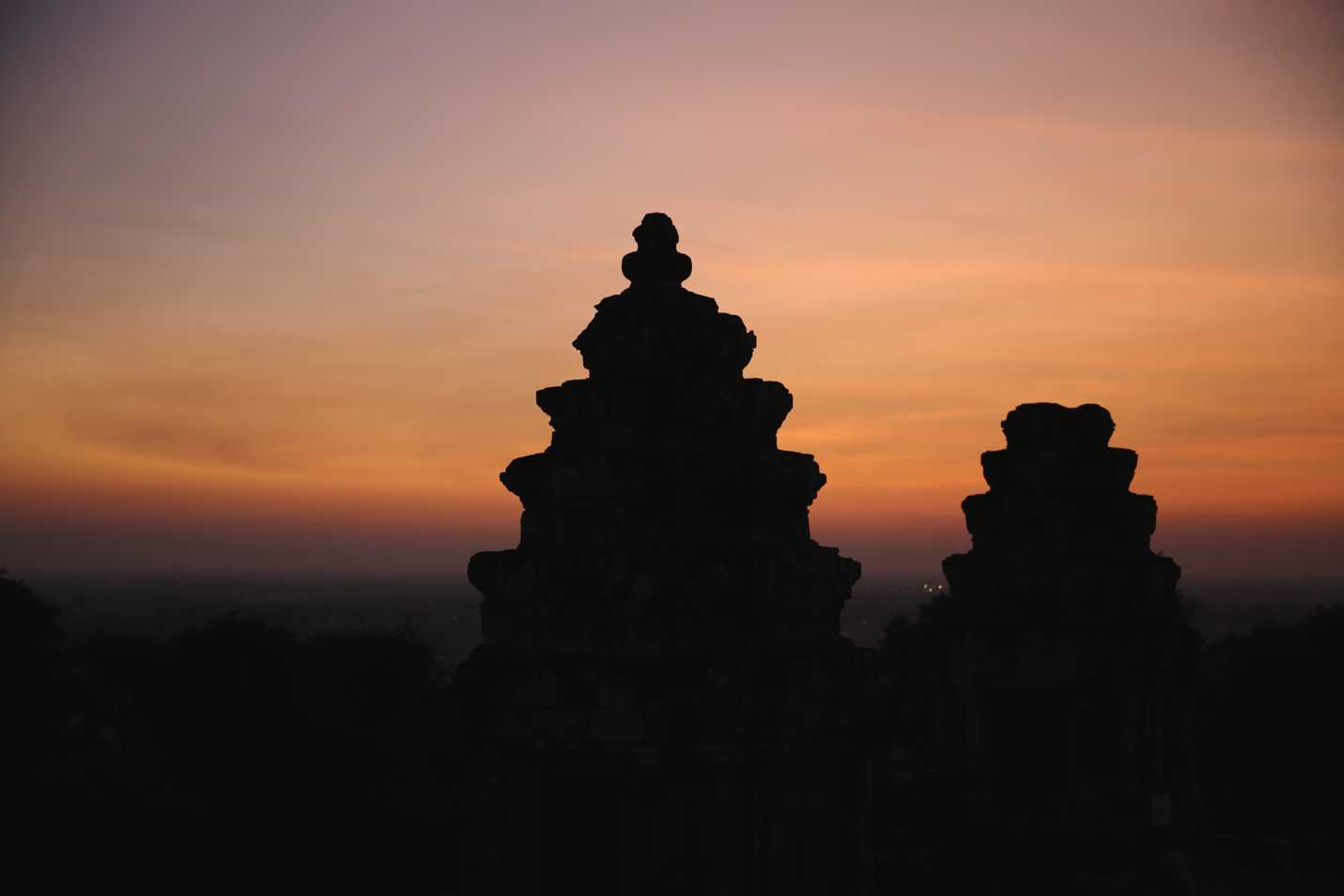 Sunset at Phnom Bakheng