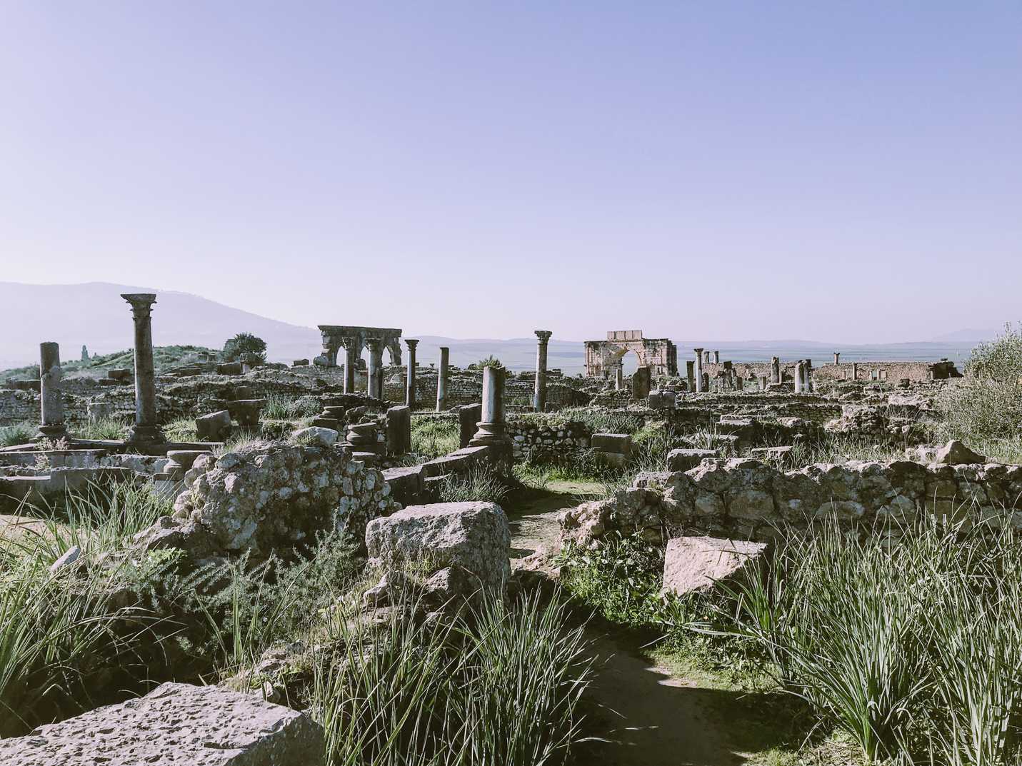 Overlook of Volubilis