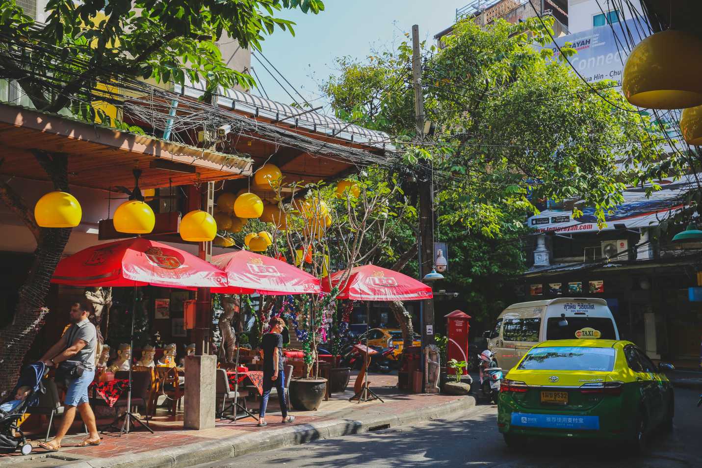 Local street near Khaosan Road