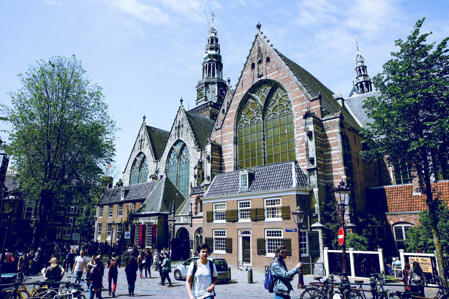 Oude Kerk in the Red light district